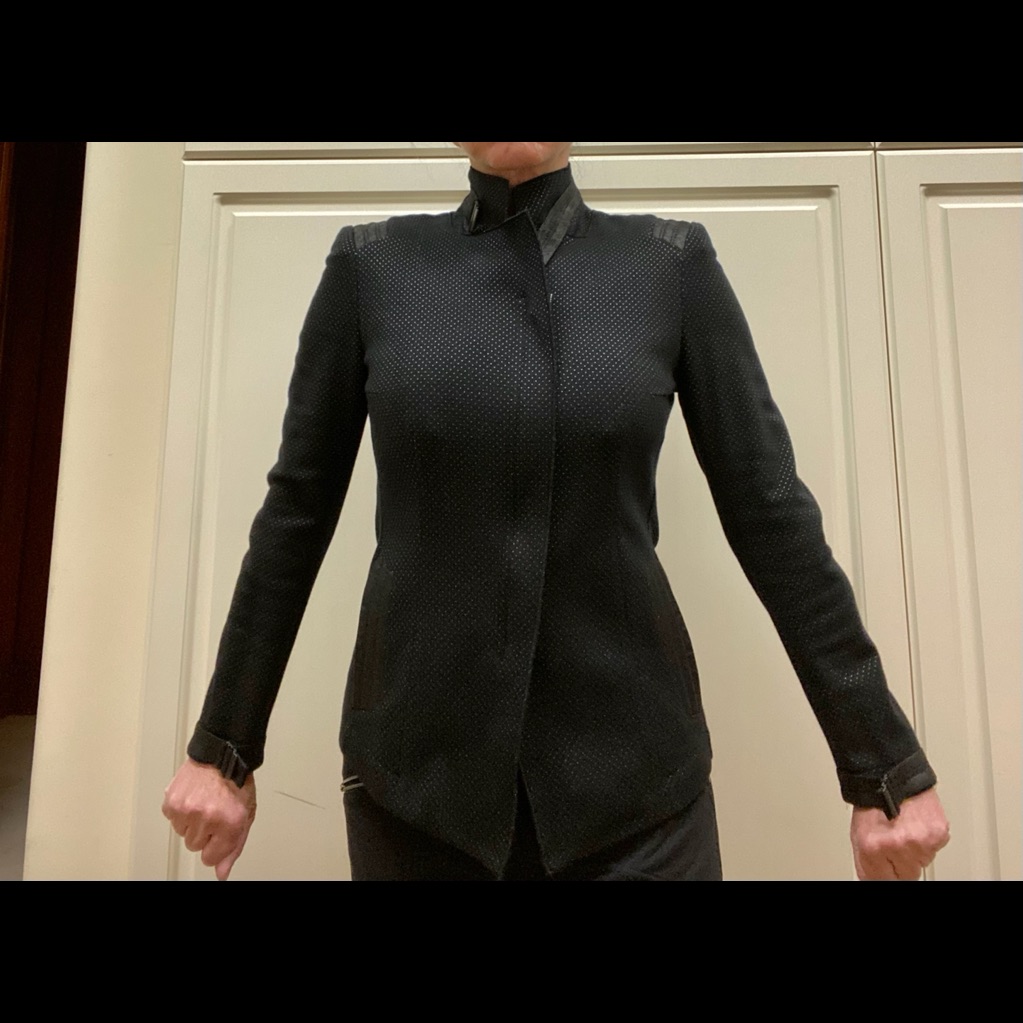 Block Jacket W Zip
